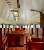 inside the NY Central Hickory Creek Car